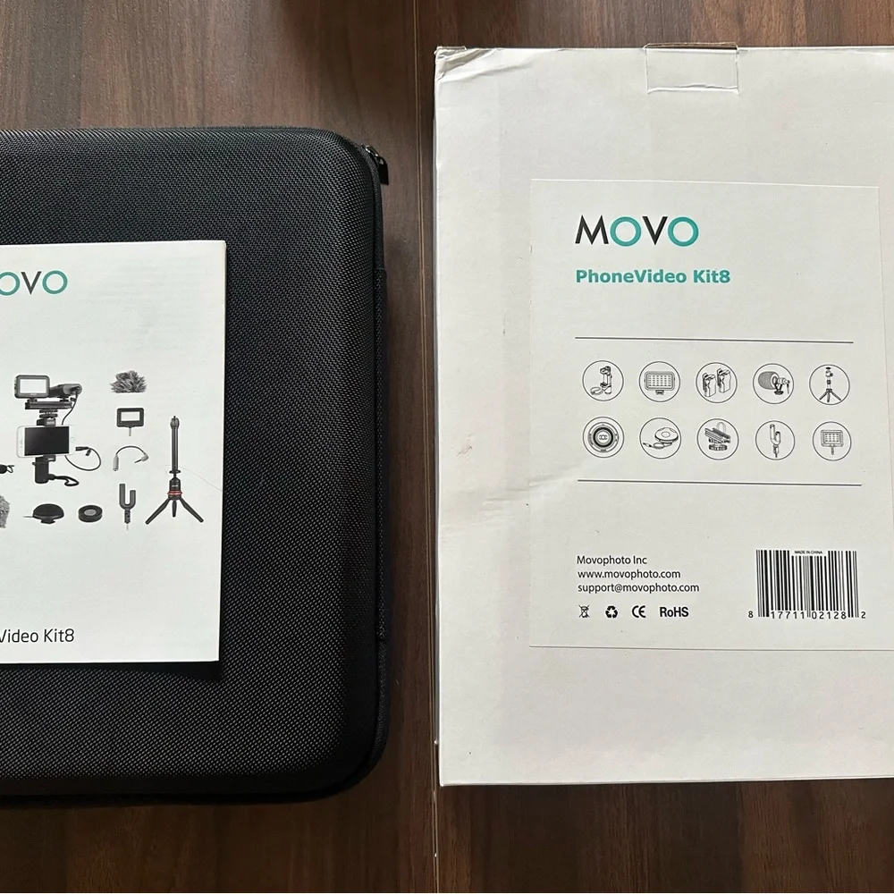 MOVO Smartphone Video Rig Kit - Black
